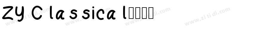 ZY Classical字体转换